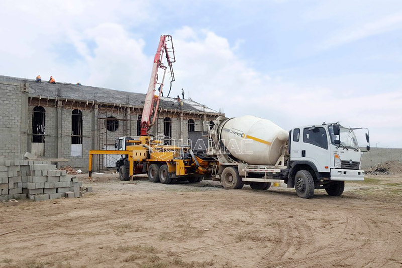 DW-10 concrete mixing truck for sale